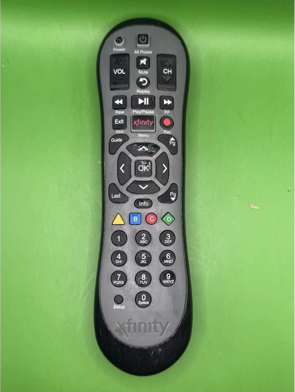 Comcast XR2 Xfinity Remote Control DVR HD TV Remote XR2 Version U2